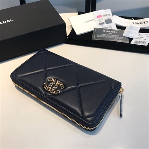 chanel portemonnaie damen|chanel long zipped wallet.